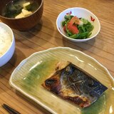 魚嫌いのお子様に！骨取りサバの塩焼き